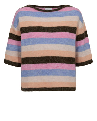 NÜMPH NURIETTE STRIPY SS PULLOVER