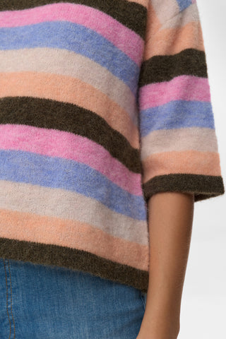 NÜMPH NURIETTE STRIPY SS PULLOVER