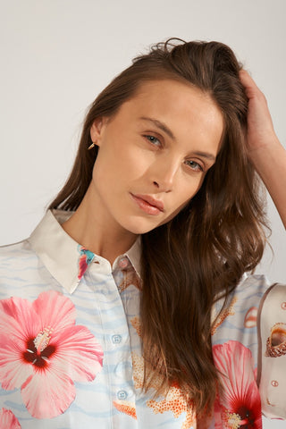 Numph Nuoceana Short Sleeve Shirt