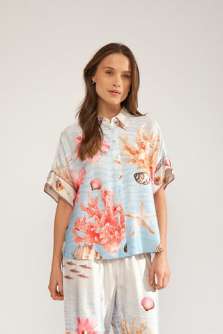 Numph Nuoceana Short Sleeve Shirt