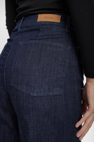 NÜMPH Nuparis High Rise Wide Leg Jeans