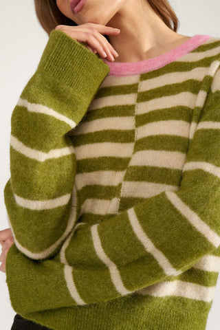 NÜMPH Nuriette Block Stripe Jumper