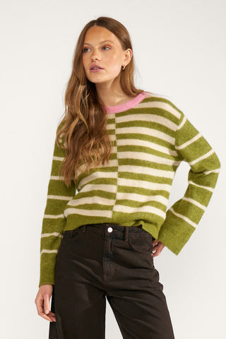 NÜMPH Nuriette Block Stripe Jumper