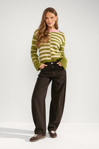 NÜMPH Nuriette Block Stripe Jumper