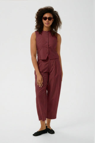 Part Two Beatriz Barrel Cropped TROUSER