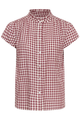 Part Two Bjanka Gingham BLOUSE