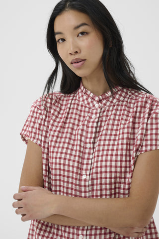Part Two Bjanka Gingham BLOUSE