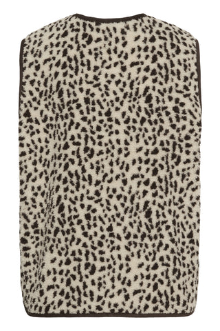 Part Two Camelie Leopard Gilet