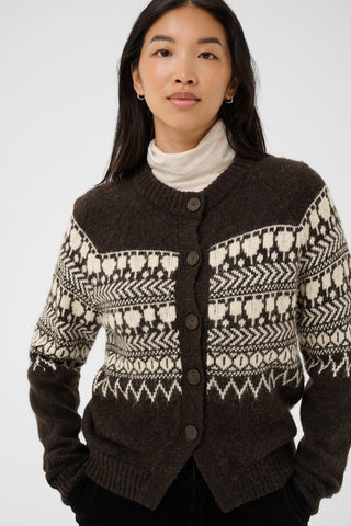 Part Two Charmaine Fairisle Cardigan