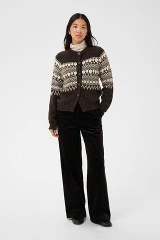 Part Two Charmaine Fairisle Cardigan