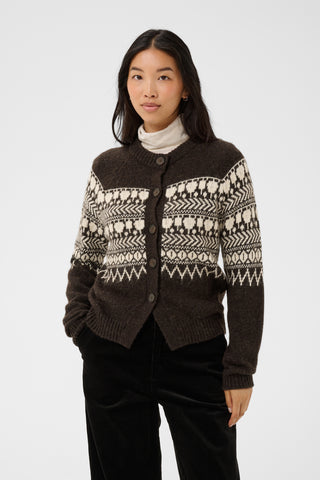 Part Two Charmaine Fairisle Cardigan