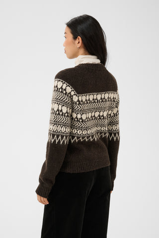 Part Two Charmaine Fairisle Cardigan