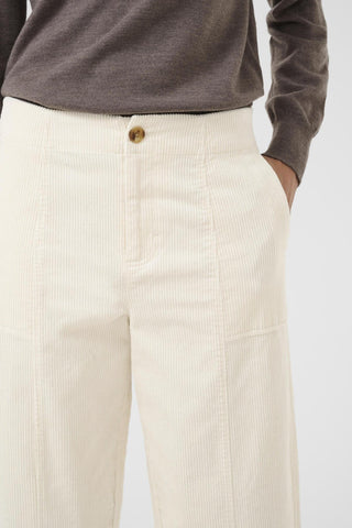 Part Two Netta Cord Barrel Leg Trousers