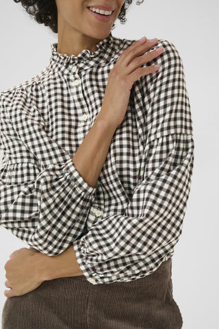 Part Two Samilla Gingham Shirt