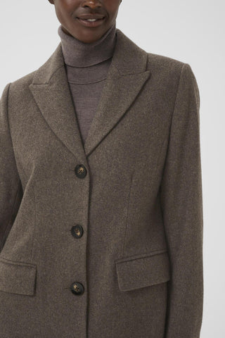 Part Two Sirina Long Line Wool Coat