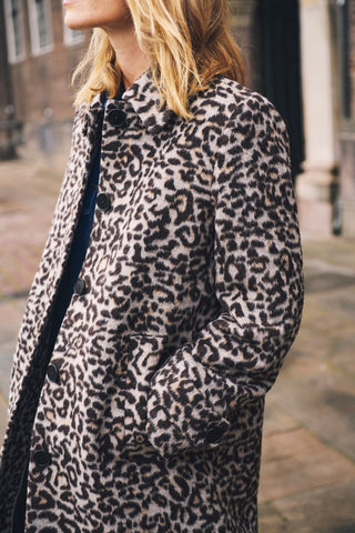 Part Two Suzy Leopard Print Coat