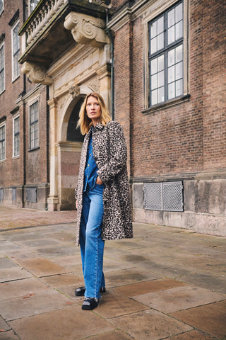 Part Two Suzy Leopard Print Coat