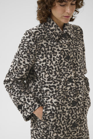 Part Two Suzy Leopard Print Coat