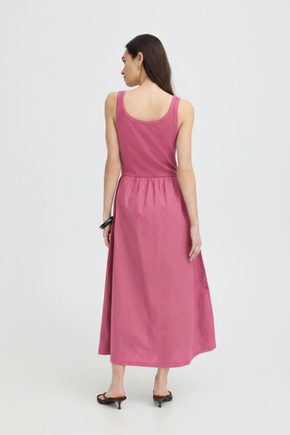 Raspberry Rose Dress - Back