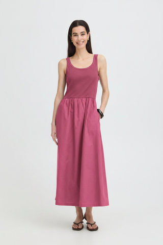 Raspberry Rose Dress - Front