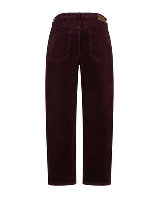 Red Button Caitlina Fine Cord Barrel Leg Trousers