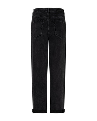 Red Button Caitlina Side Patch Black Tapered Denim Jeans 29" Leg