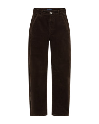 Red Button Caitlina Fine Cord Barrel Leg Trousers