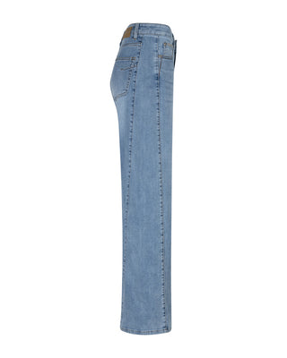 Red Button Claudette Slanted Seam Jeans