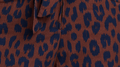 Rust Navy Ikat Leopard