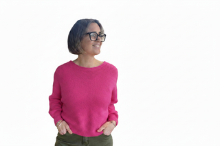 Sasa Jumper in Bright Bubble Pink
