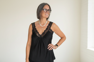 Black lace top version