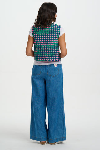 Sugarhill Brighton Vander Quilted Rerversible Waistcoat