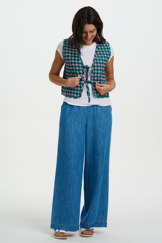 Sugarhill Brighton Vander Quilted Rerversible Waistcoat