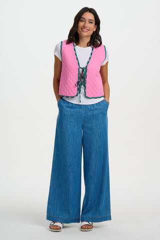 Sugarhill Brighton Vander Quilted Rerversible Waistcoat