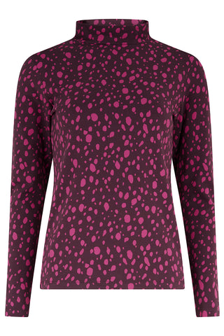 Sugarhill Brighton Annika Turtleneck Jersey Top