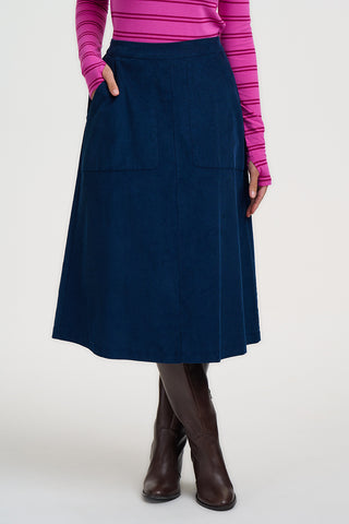 Sugarhill Brighton Deirdre Cord Midi Skirt