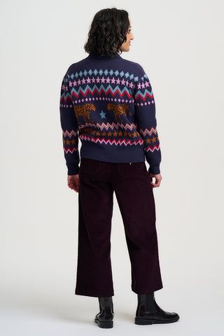Sugarhill Brighton Katlin Knitted Bomber Jacket