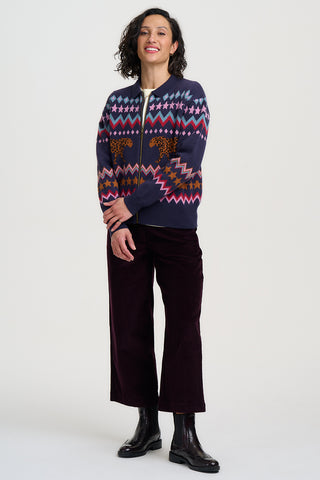 Sugarhill Brighton Katlin Knitted Bomber Jacket