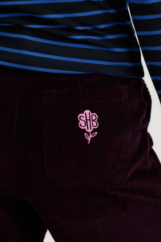 Sugarhill Brighton Lindley Cord Cropped Trousers