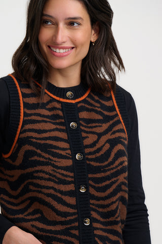 Sugarhill Brighton Natalie Knitted Waistcoat