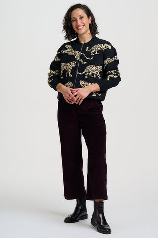 Sugarhill Brighton Solana Knitted Bomber Jacket