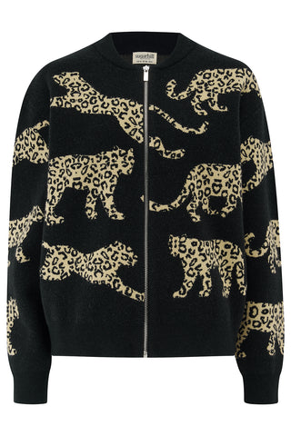 Sugarhill Brighton Solana Knitted Bomber Jacket