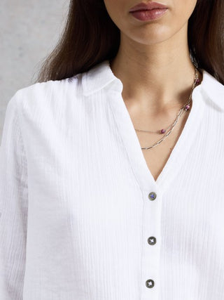 White Stuff Annie Double Cloth Shirt