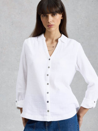 White Stuff Annie Double Cloth Shirt