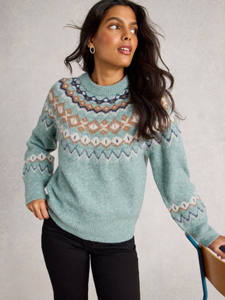 White Stuff Arctic Fairisle Jumper