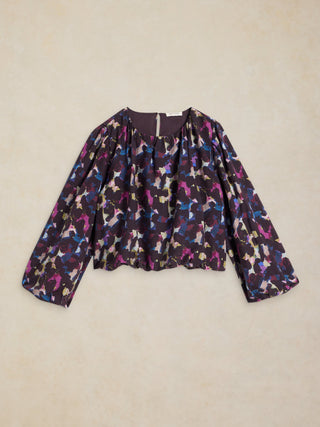 White Stuff Lyra Bubble Hem Top