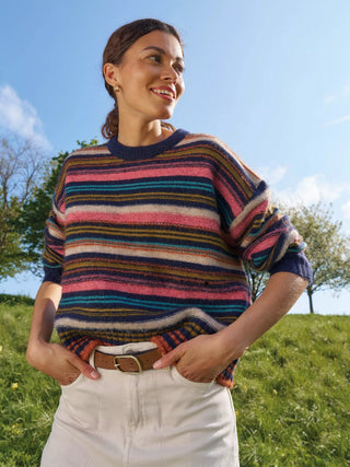 White Stuff Florence Stripe Jumper