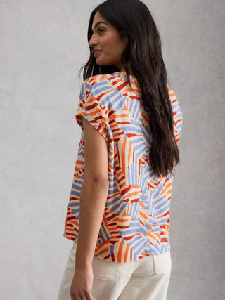 White Stuff Iris Linen T-Shirt