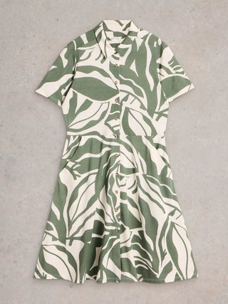White Stuff Rua Short Sleeved Jersey Dress