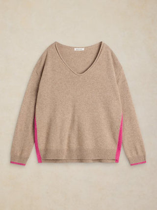 White Stuff Sansa V-Neck Jumper